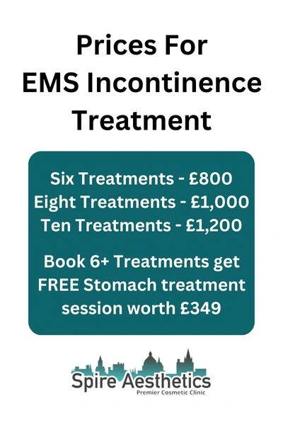 EMS Incontinence Treatment Prices Oakham
