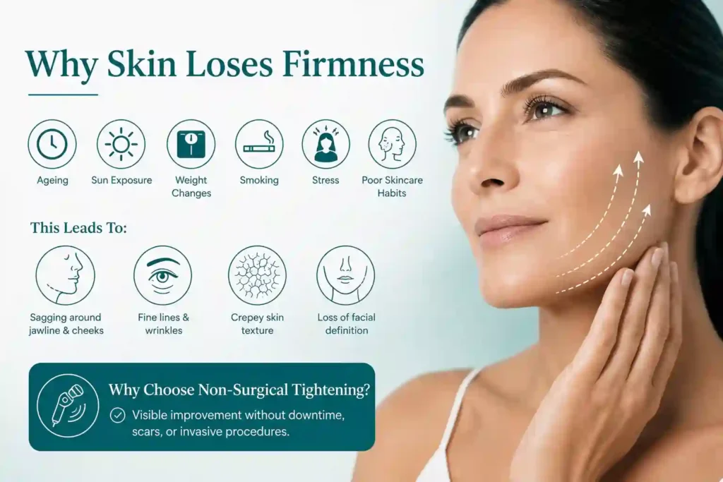 What Makes Skin Lose Firmness and Why Do People Seek Non-Surgical Tightening Oakham?